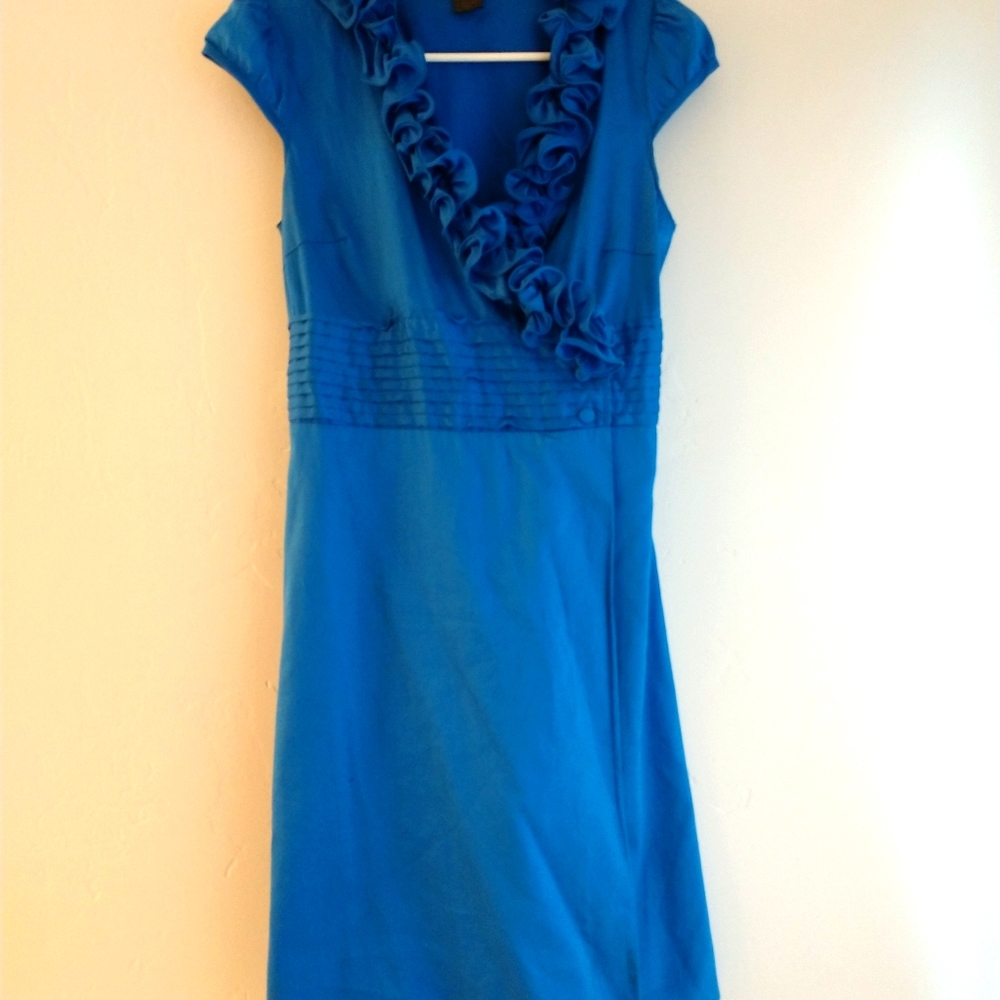 Women's blue dress